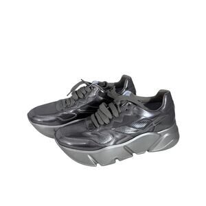 NWT!! "VOILE BLANCHE" Maran Metallic Platform MS 310.00 SZ 9.5 Designer‎ Luxury